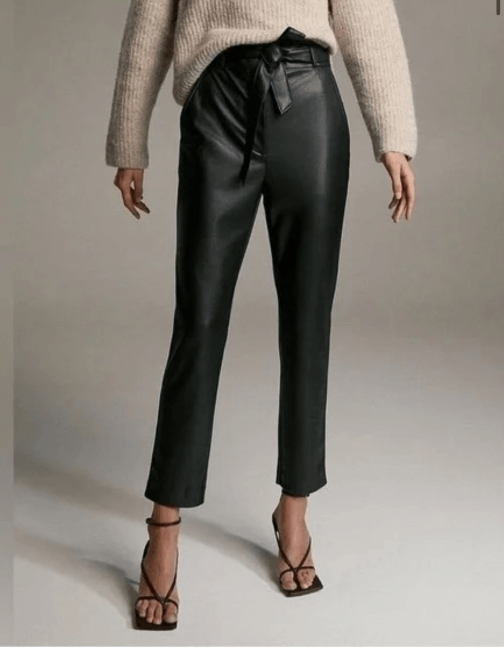 Aritzia Babaton vegan leather pants